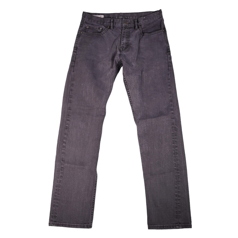 Banana Republic Men's Straight Jeans in Charcoal Gray